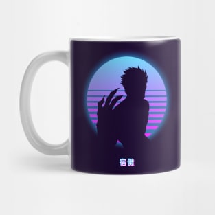 Ryomen Sukuna Retro Mug